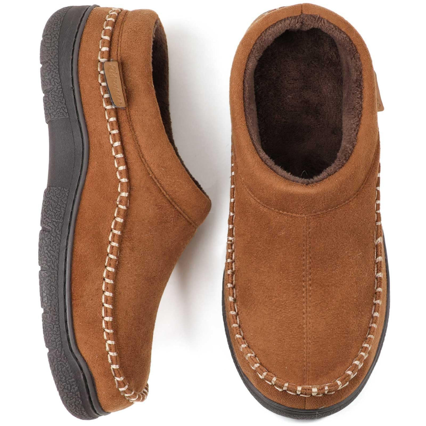 Aiden | Chausson doublé de fausse fourrure