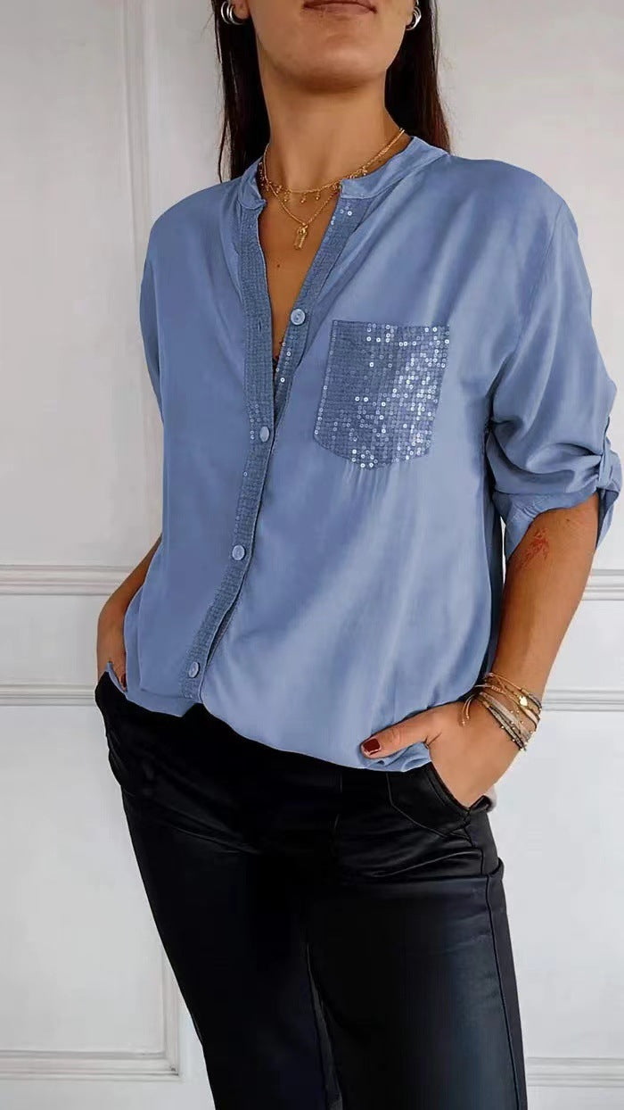 Sabrina | Top en satin ultra-chic