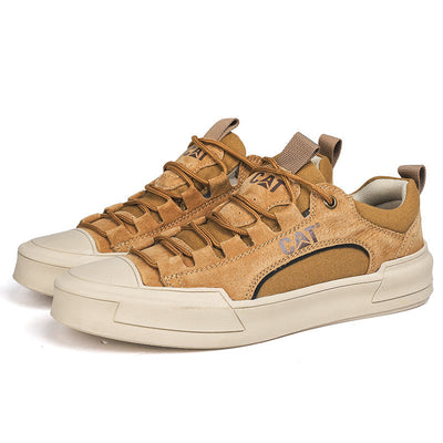 CAT | Baskets en cuir