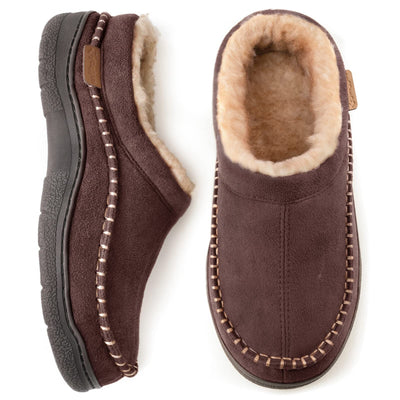 Aiden | Chausson doublé de fausse fourrure