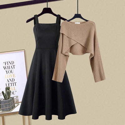 Enrica | Robe en tricot élégante Set
