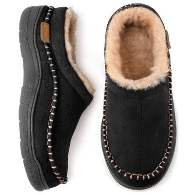 Aiden | Chausson doublé de fausse fourrure