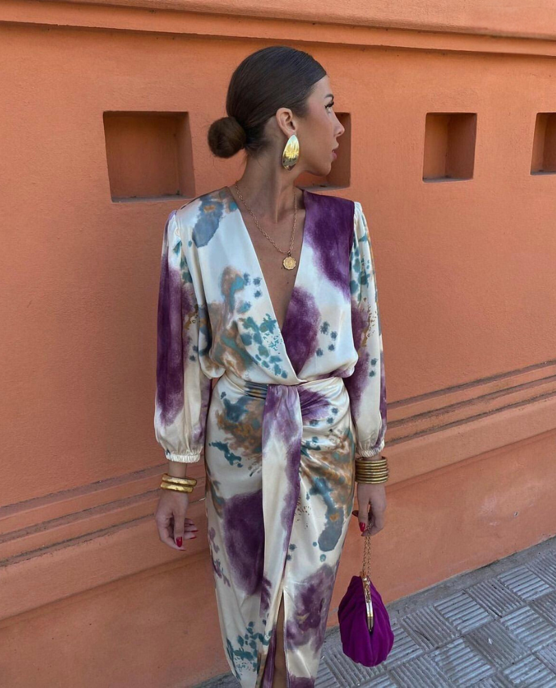 Marthe | Robe longue élégante