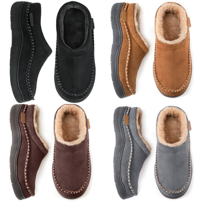 Aiden | Chausson doublé de fausse fourrure