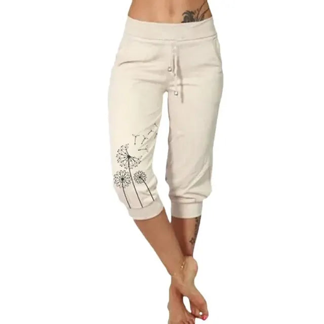 Florence | Pantalon de jogging capri décontracté