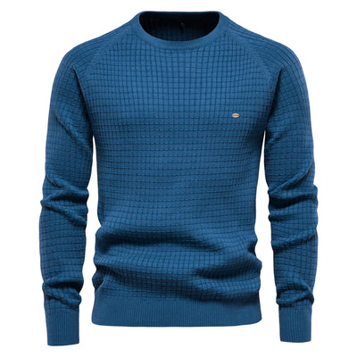 Benjamin | Pull avec motif quadrillé
