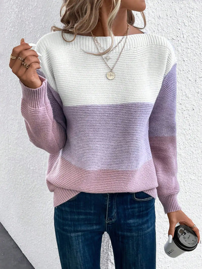 Louna | Pull en maille ombrée