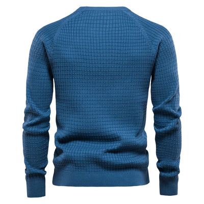 Benjamin | Pull avec motif quadrillé