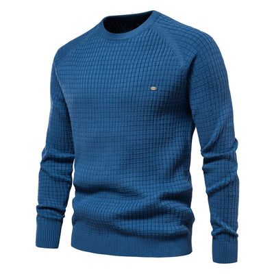 Benjamin | Pull avec motif quadrillé