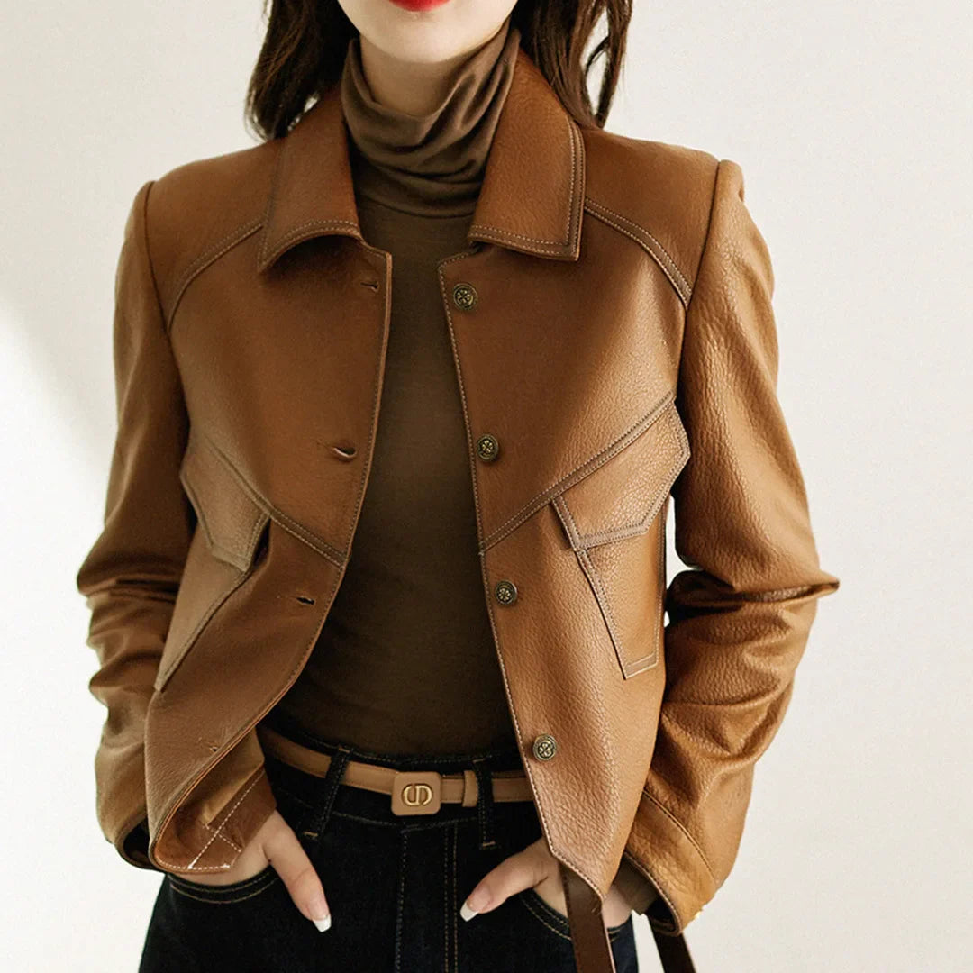 Maven | Veste en cuir moderne
