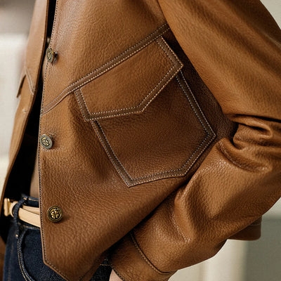 Maven | Veste en cuir moderne