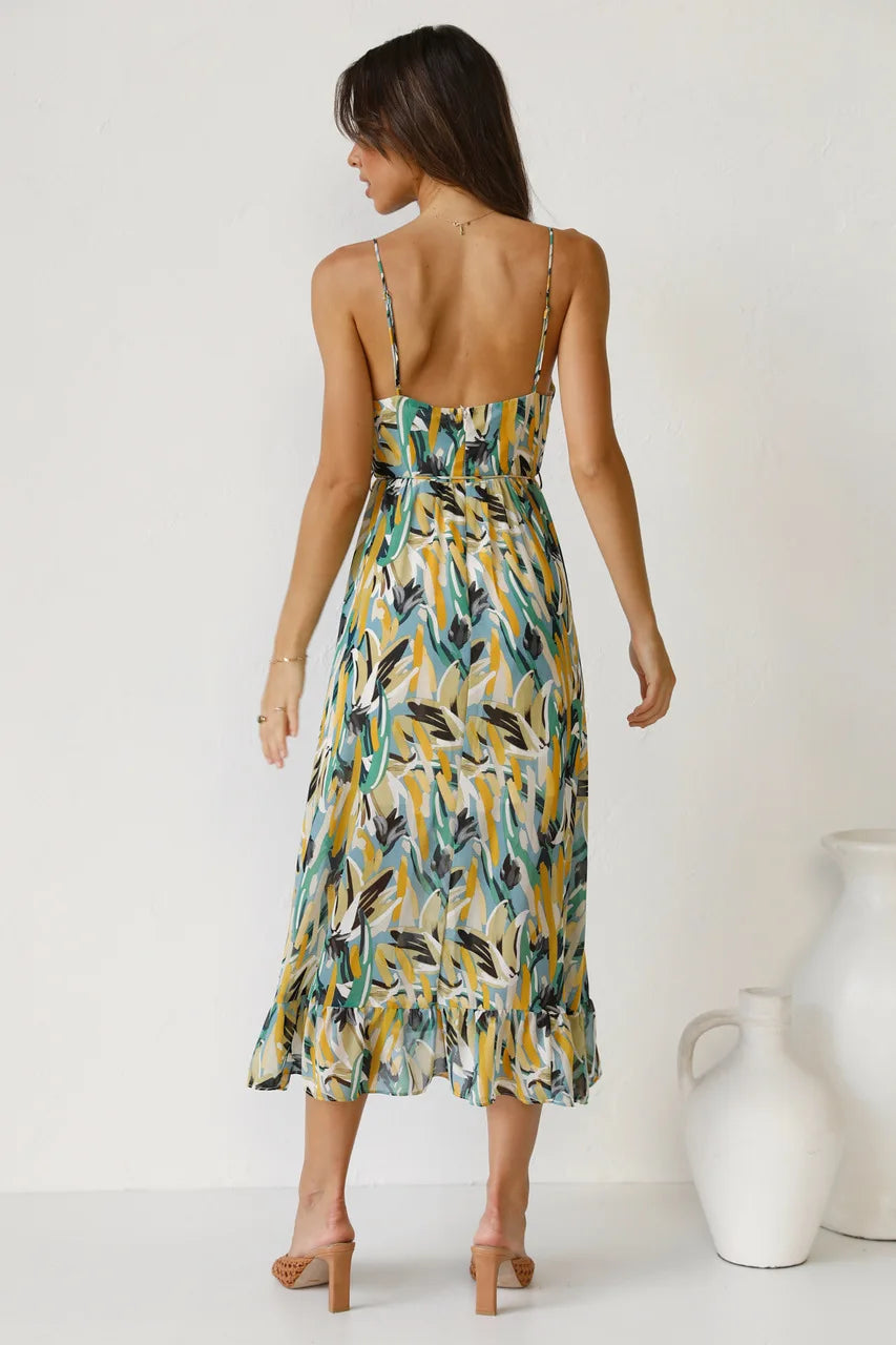 Mélissa | Robe imprimée élégante