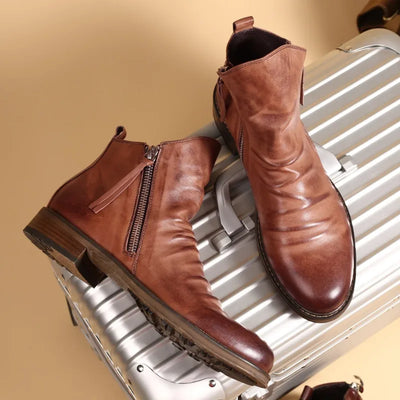 Baishan™ | Bottes Chelsea en Cuir