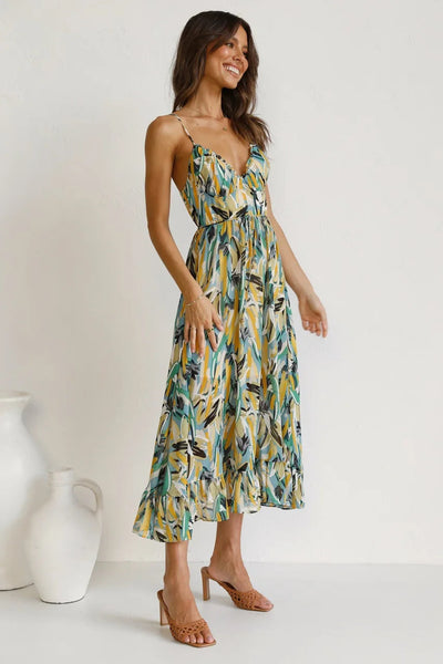 Mélissa | Robe imprimée élégante