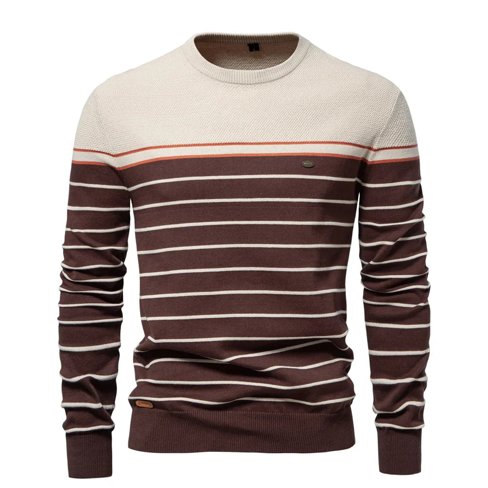 Vincent | Pull avec motif à rayures