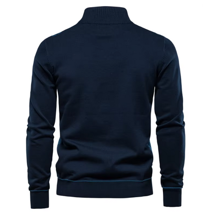 Nathan | Pull demi-zip élégant