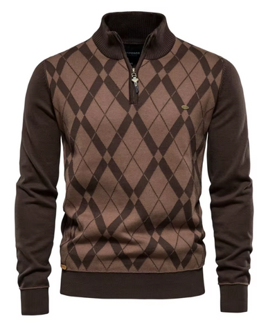 Nathan | Pull demi-zip élégant