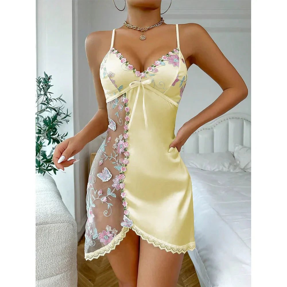 Nora™ | Chemise de nuit avec motif floral