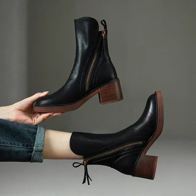 Maria | Bottes en cuir à la mode