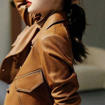 Maven | Veste en cuir moderne