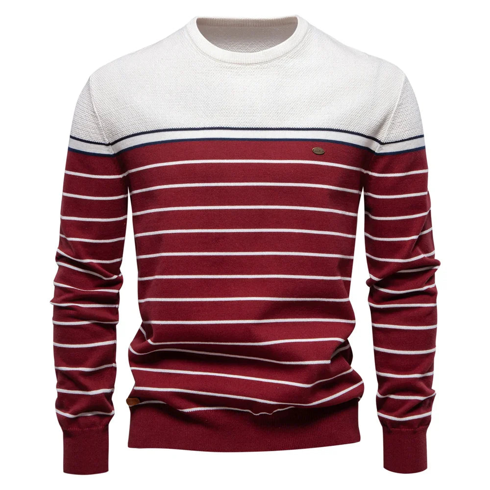 Vincent | Pull avec motif à rayures