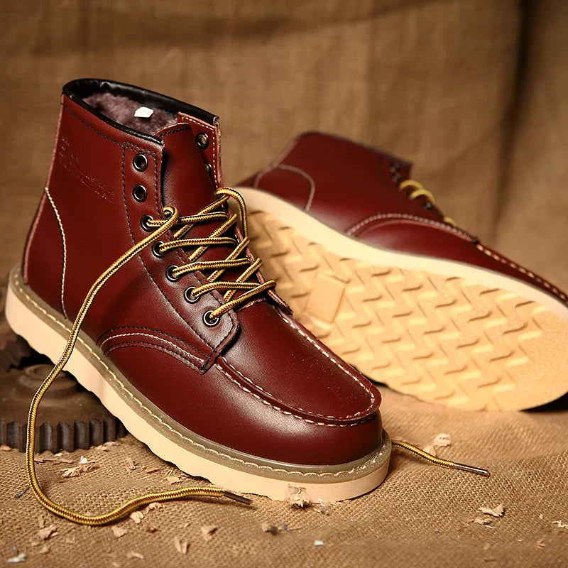 Bremen™ | Bottes d'Hiver en Cuir