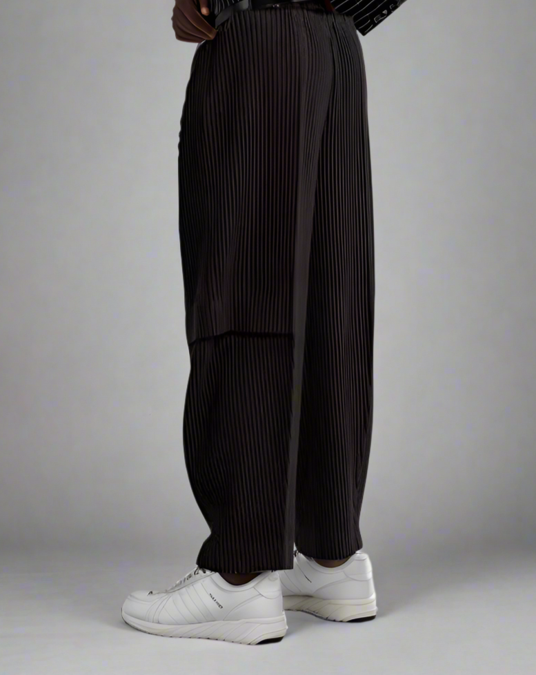 Louis | Pantalon cargo plissé