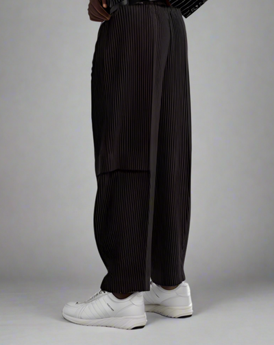 Louis | Pantalon cargo plissé