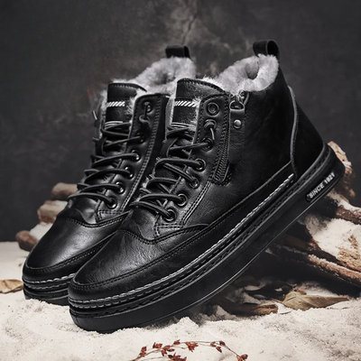 Briscoe™ | Bottes d'Hiver en Cuir pour Hommes