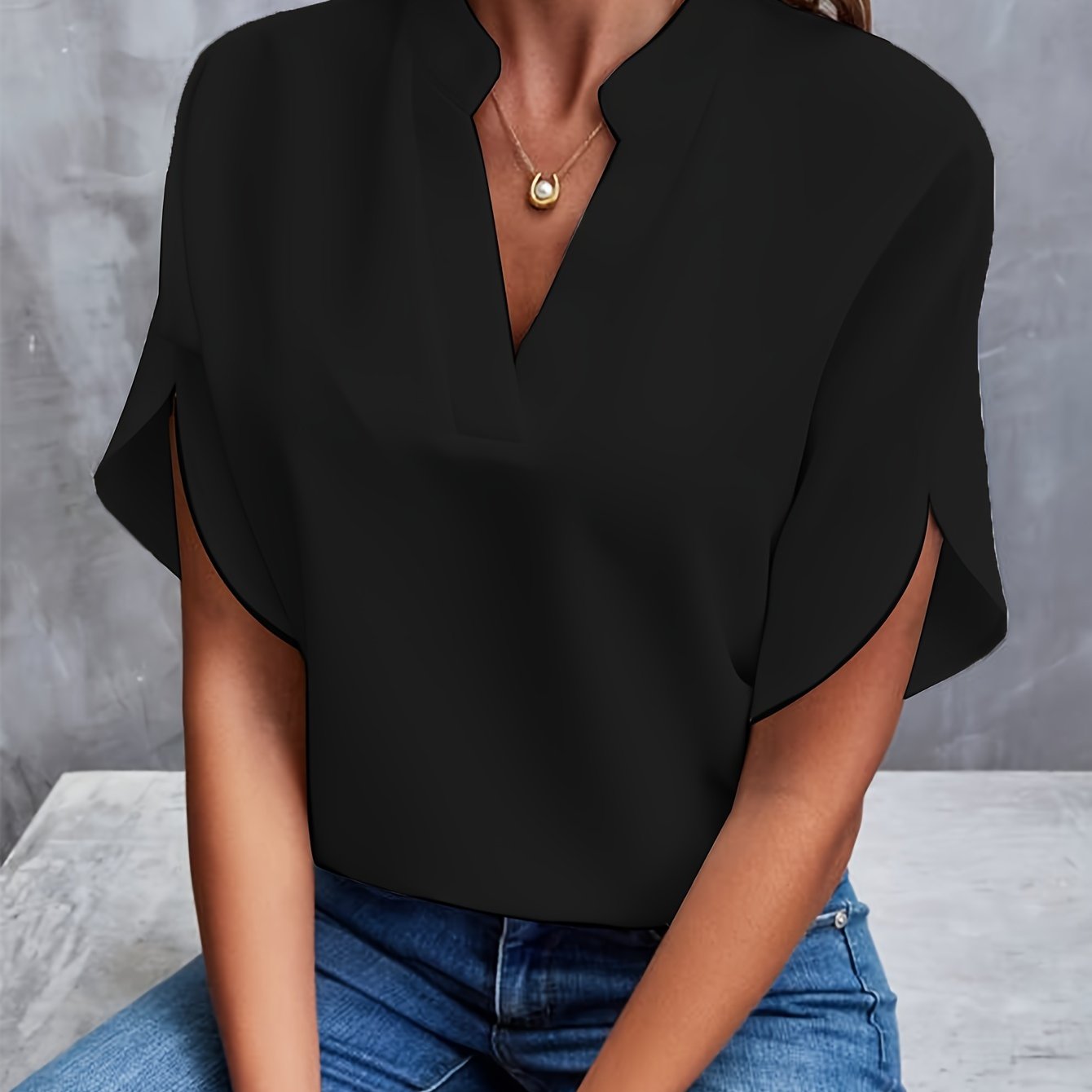 Giselle | Blouse élégante et luxueuse