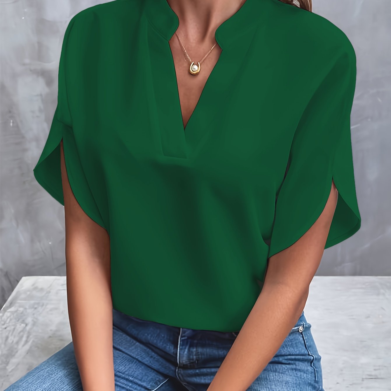 Giselle | Blouse élégante et luxueuse