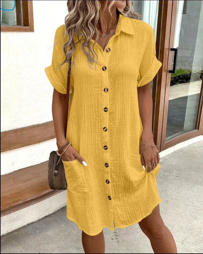Delphine | Robe polo élégante