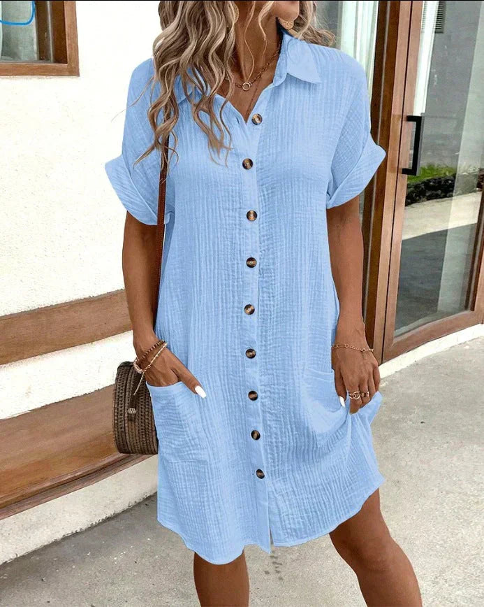 Delphine | Robe polo élégante