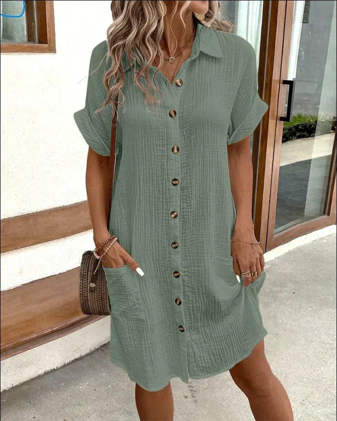 Delphine | Robe polo élégante