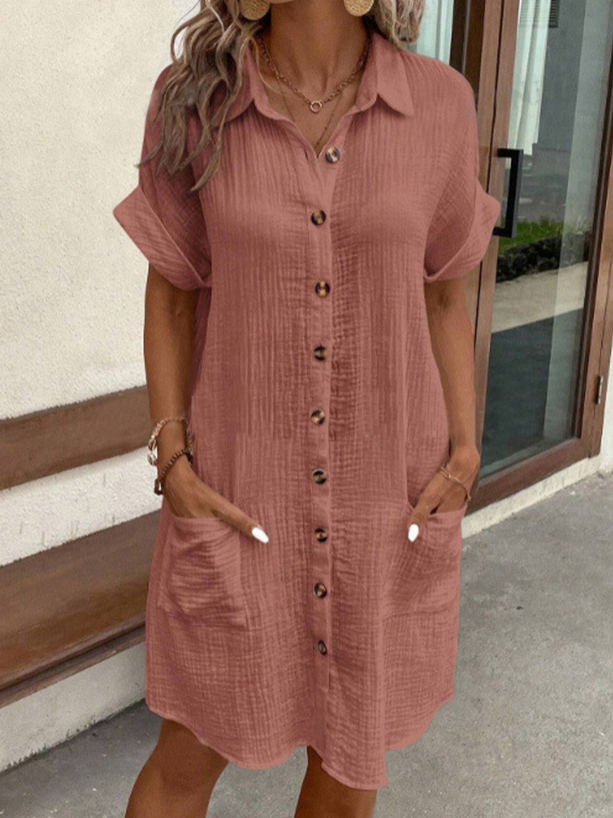 Delphine | Robe polo élégante
