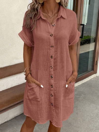 Delphine | Robe polo élégante