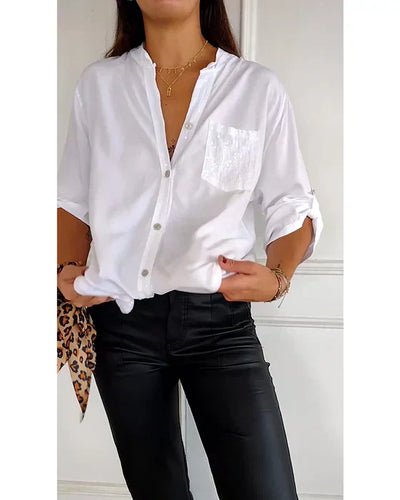 Sabrina | Top en satin ultra-chic