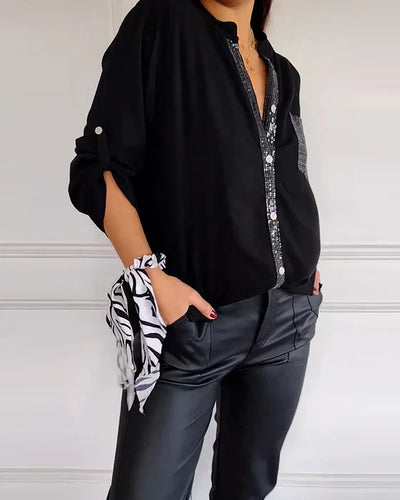Sabrina | Top en satin ultra-chic