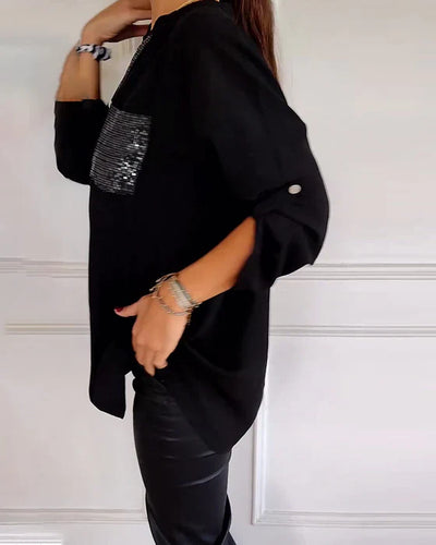 Sabrina | Top en satin ultra-chic