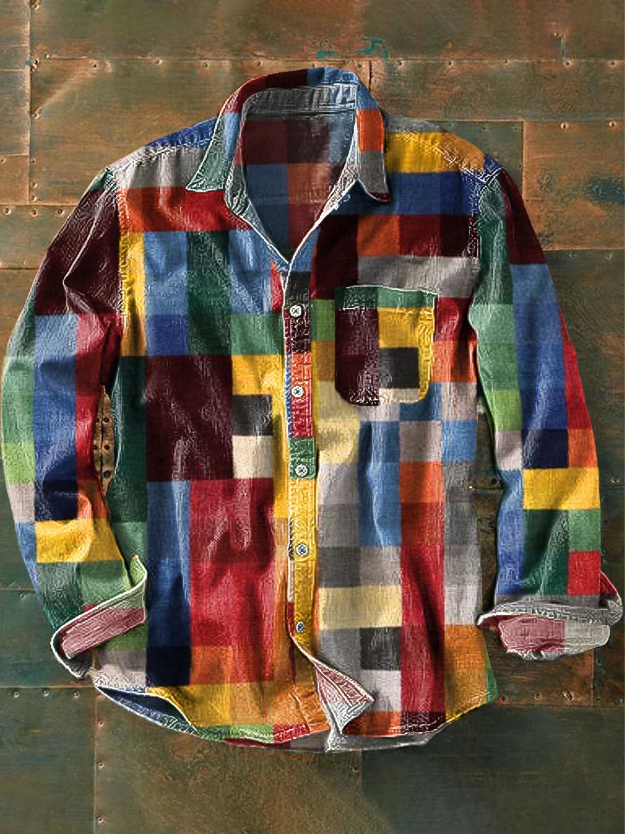 Delmar | Chemise à manches longues avec poche