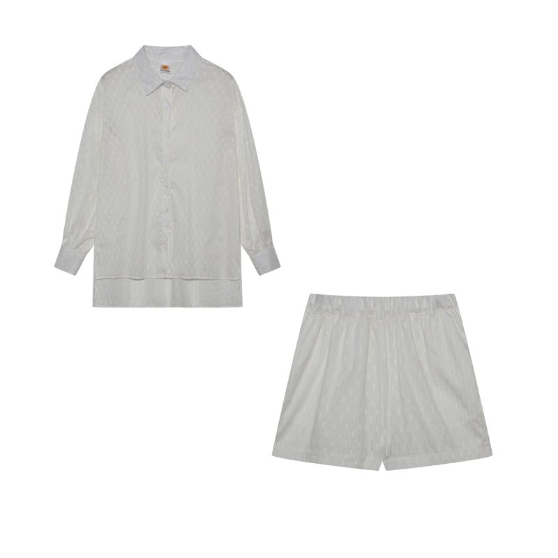 Odette | Ensemble chemise et short chic