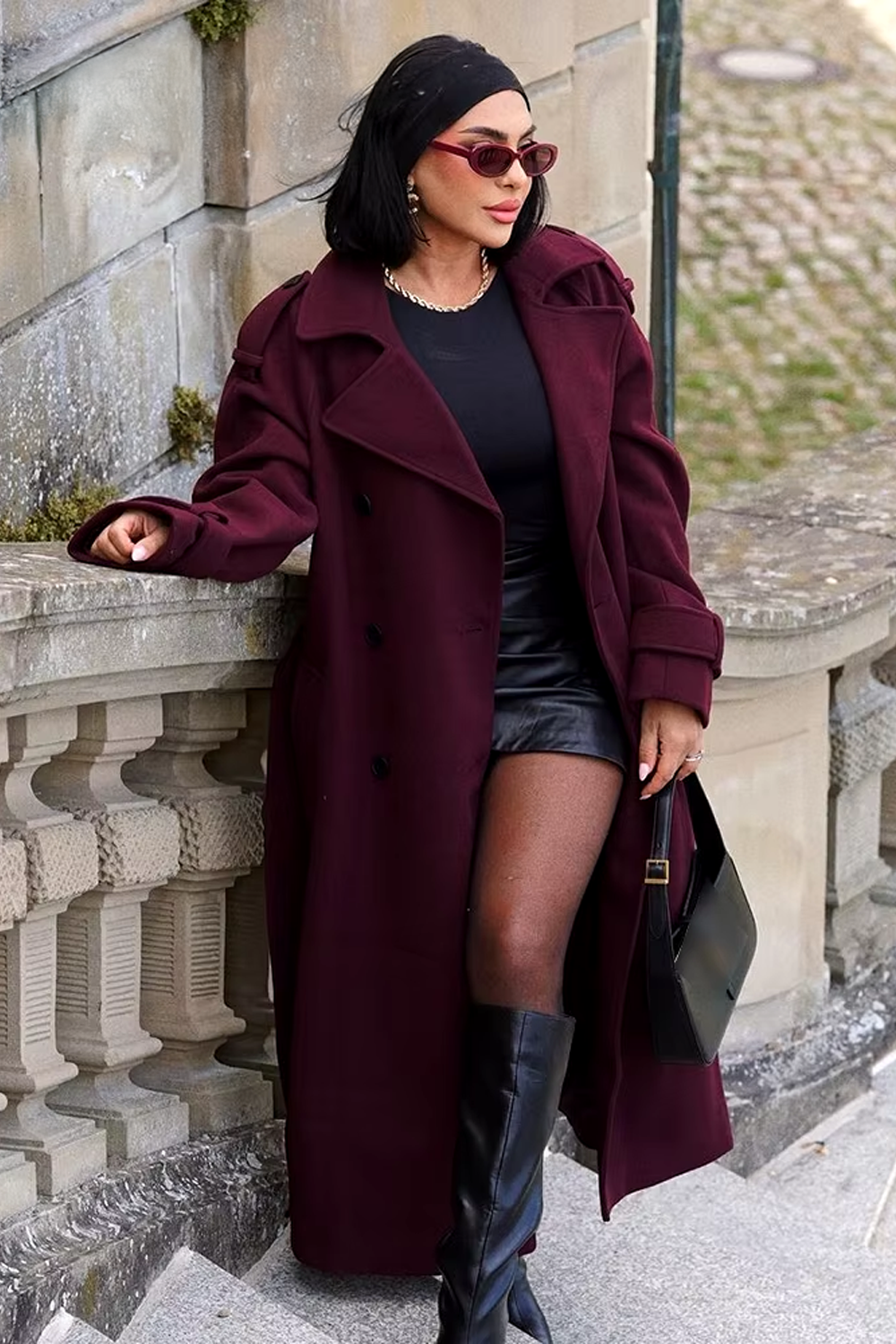 Charline | Manteau long élégant