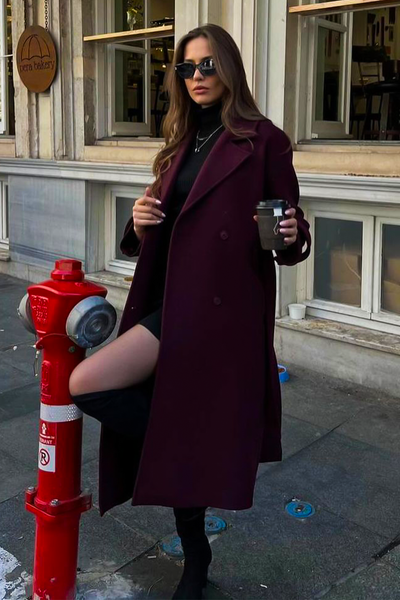 Charline | Manteau long élégant