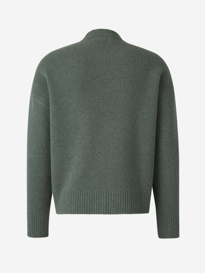 Ami | Pull imprimé en forme de cœur
