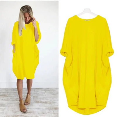 Falerina | Robe confortable avec poches
