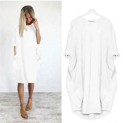 Falerina | Robe confortable avec poches