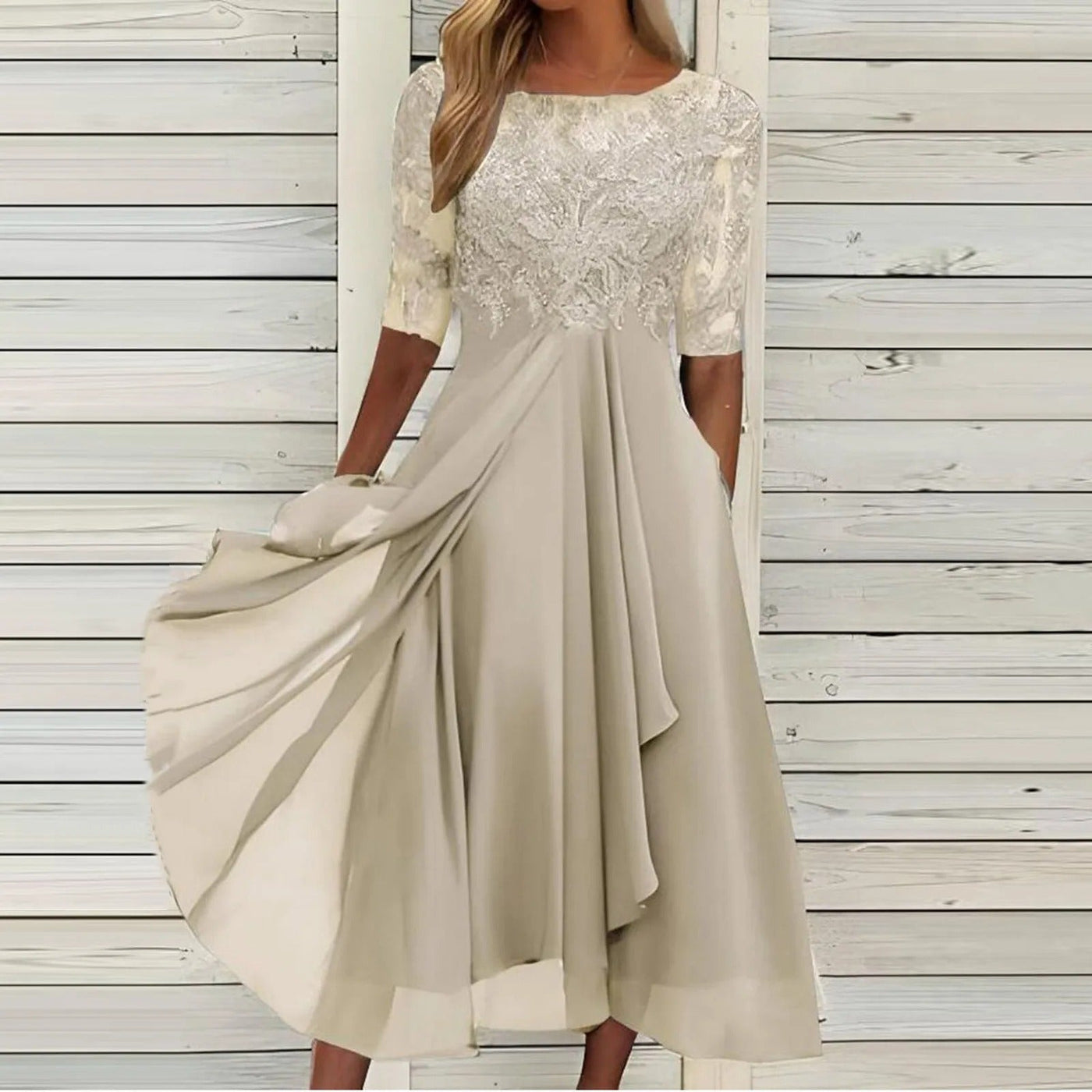 Zurie | Robe élégante en dentelle