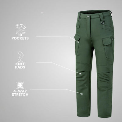 Daniel | Pantalon imperméable doublé de polaire