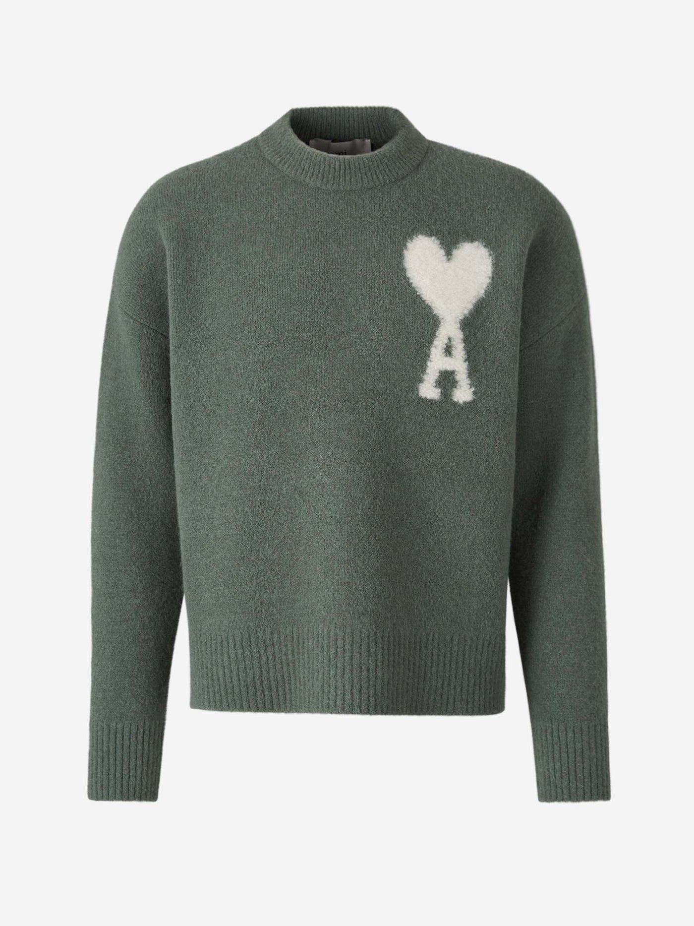 Ami | Pull imprimé en forme de cœur