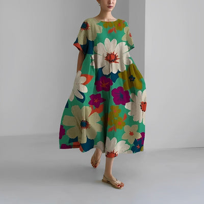 Sophie | Robe florale élégante
